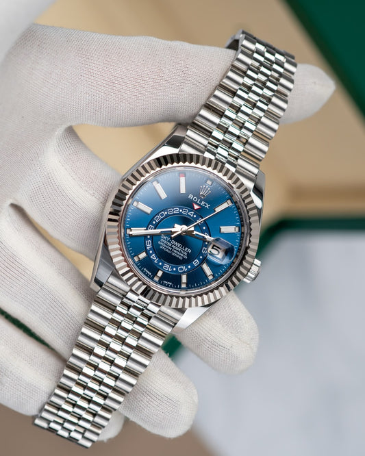 Rolex Sky-Dweller Silver