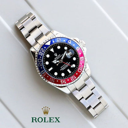 ONE OF THE MOST TALKED ABOUT NEW WATCHE AT BASELWORLD  #ROLEX GMT MASTER II WITH PEPSI BEZEL💝