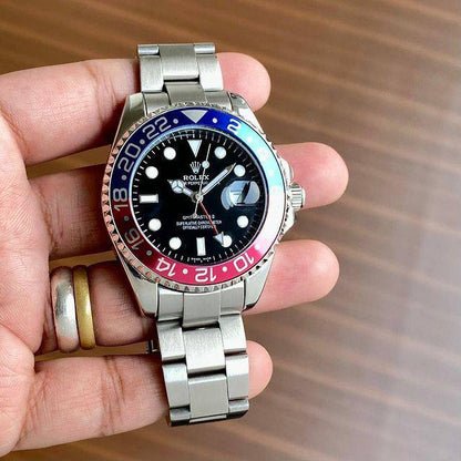 ONE OF THE MOST TALKED ABOUT NEW WATCHE AT BASELWORLD  #ROLEX GMT MASTER II WITH PEPSI BEZEL💝